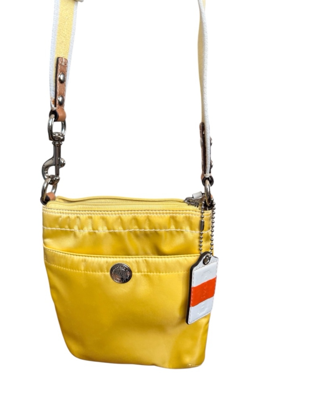 Coach Hampton Weekend Swing Crossbody Purse w/COA - Picture 2 of 8